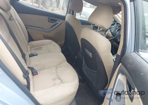 2011 Hyundai Elantra Gls (Ulsan Plant) from USA, damaged, VIN KMHDH4AE7BU100955